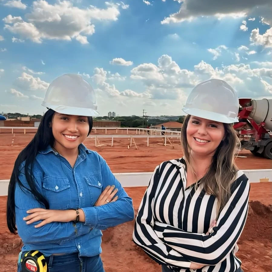 Engenheiras da Laureano & Cruz Engenharia